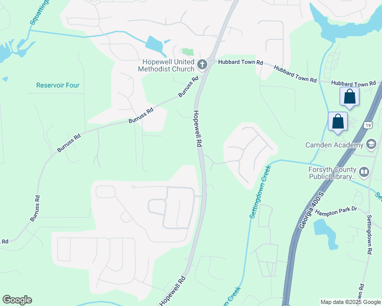 map of restaurants, bars, coffee shops, grocery stores, and more near in Cumming