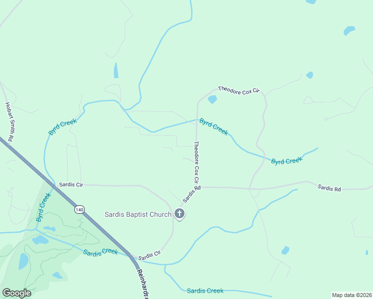 map of restaurants, bars, coffee shops, grocery stores, and more near 193 Theodore Cox Circle in Canton