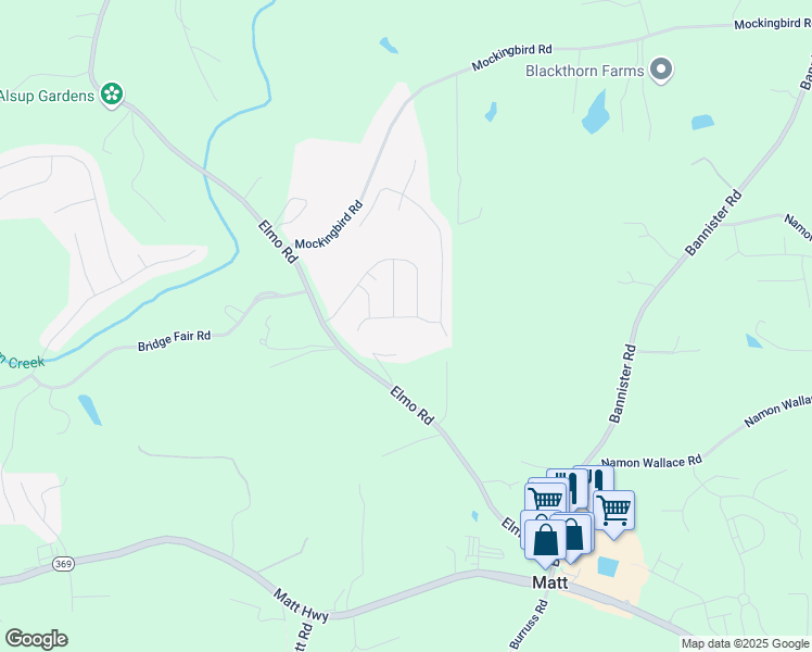 map of restaurants, bars, coffee shops, grocery stores, and more near 6120 Sparrow Lane in Cumming