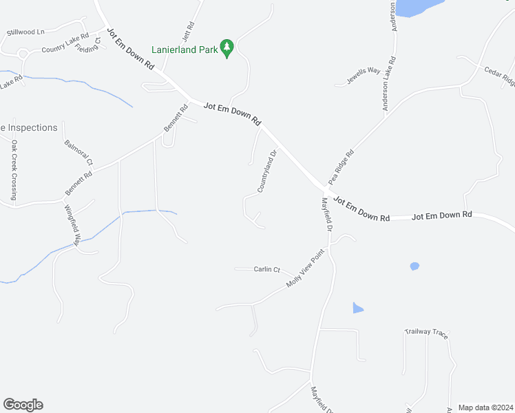 map of restaurants, bars, coffee shops, grocery stores, and more near 6425 Taylor Creek Court in Dawsonville