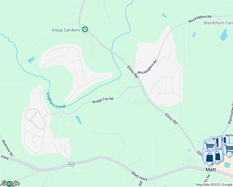 map of restaurants, bars, coffee shops, grocery stores, and more near 5960 Bridge Stone Court in Cumming