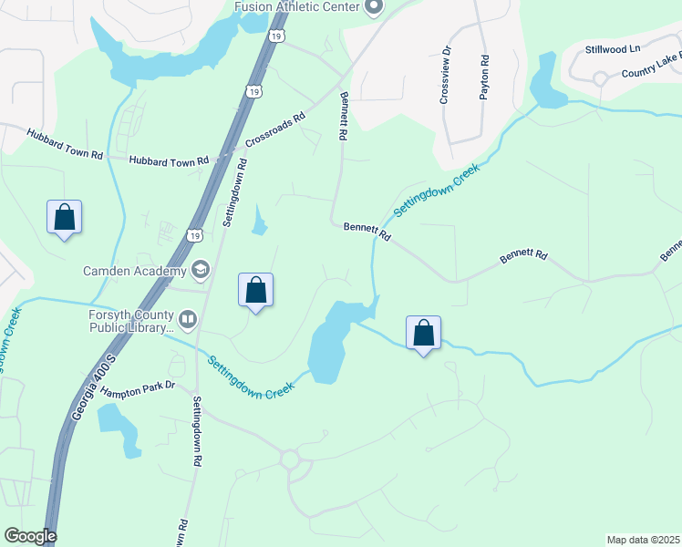 map of restaurants, bars, coffee shops, grocery stores, and more near 5625 Spring Haven Court in Cumming