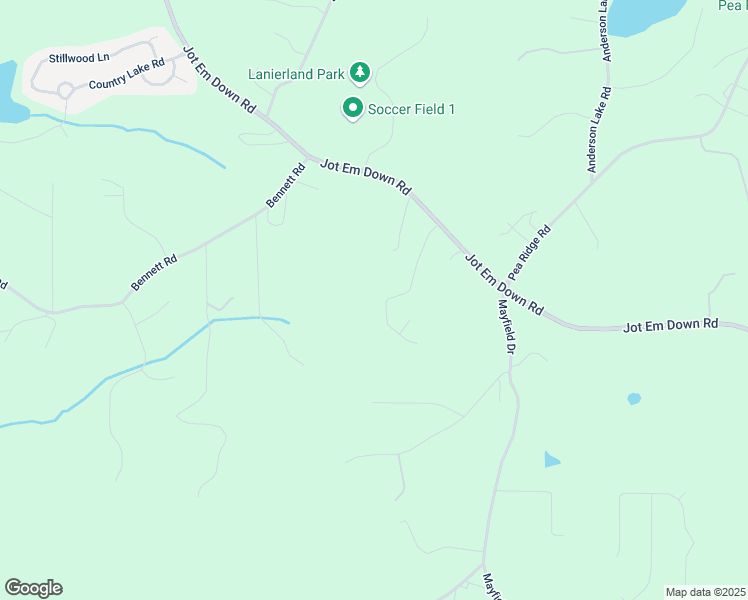 map of restaurants, bars, coffee shops, grocery stores, and more near 6330 Countryland Drive in Dawsonville