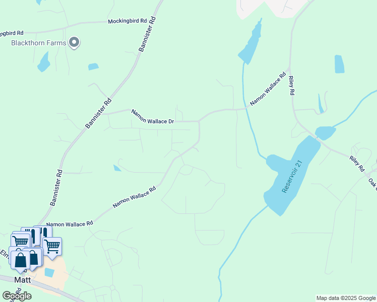 map of restaurants, bars, coffee shops, grocery stores, and more near 6240 Namon Wallace Drive in Cumming
