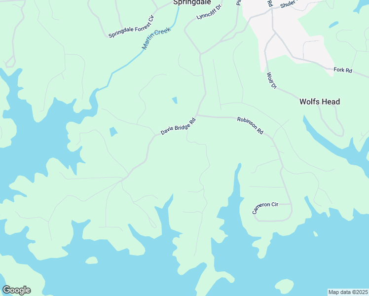 map of restaurants, bars, coffee shops, grocery stores, and more near 3420 Cook Road in Gainesville