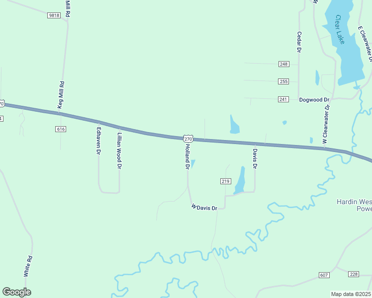 map of restaurants, bars, coffee shops, grocery stores, and more near 317 Holland Drive in Sheridan