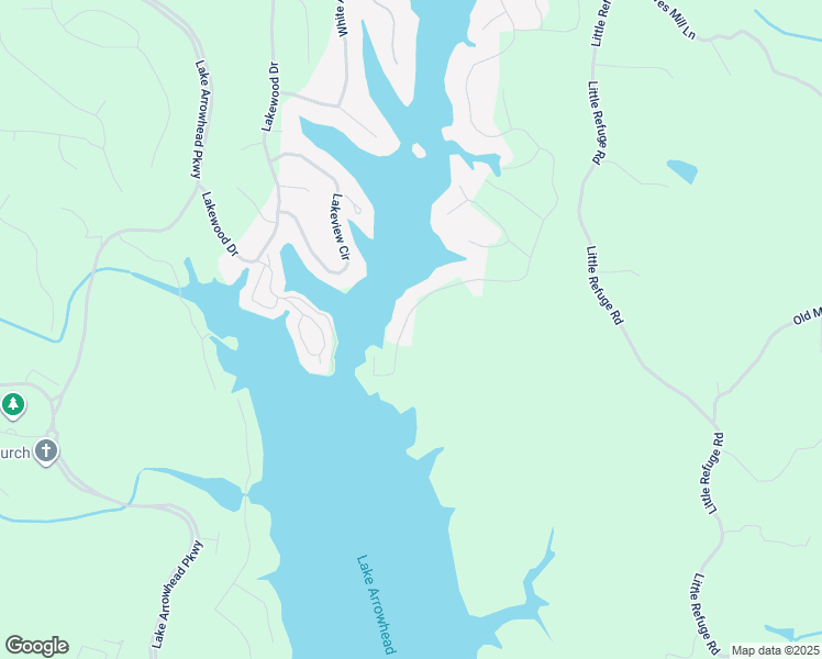 map of restaurants, bars, coffee shops, grocery stores, and more near 161 Douglas Fir Drive in Waleska