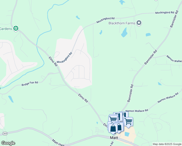 map of restaurants, bars, coffee shops, grocery stores, and more near 6350 Lantana Village Way in Cumming