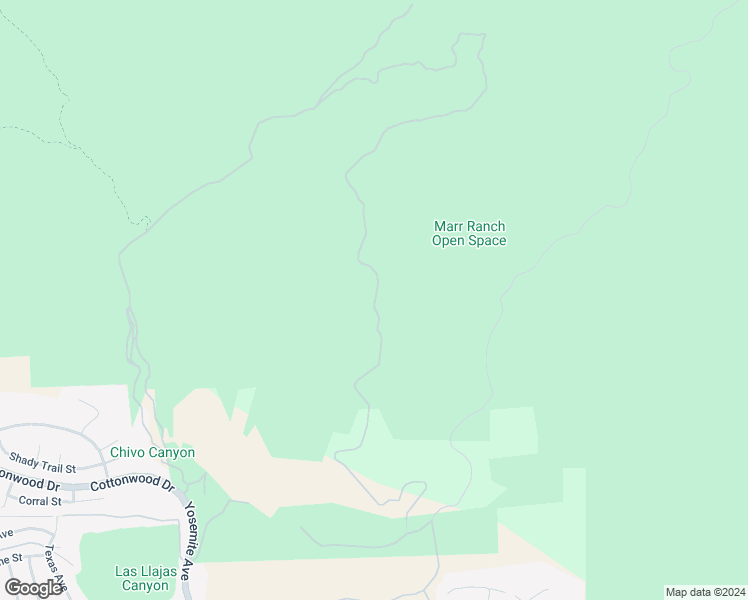 map of restaurants, bars, coffee shops, grocery stores, and more near Marr Ranch Road in Simi Valley