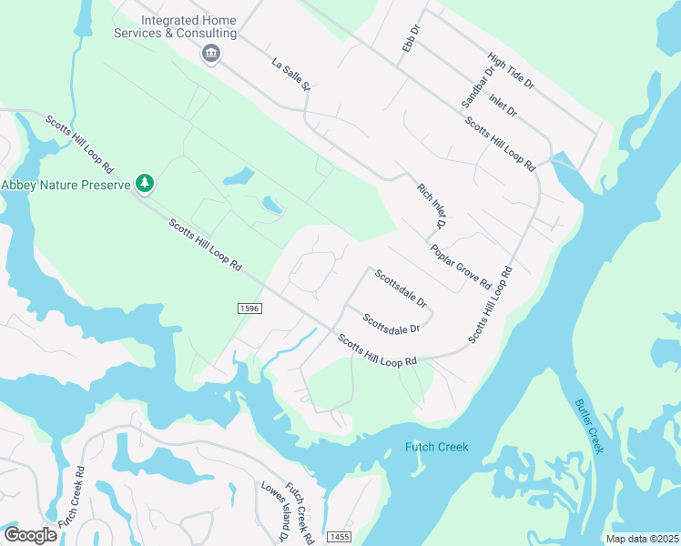 map of restaurants, bars, coffee shops, grocery stores, and more near 123 Francis Marion Drive in Wilmington