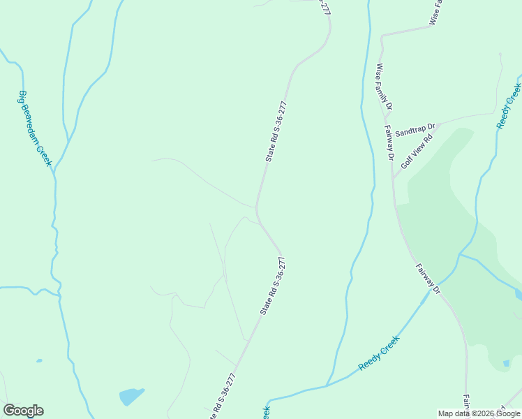 map of restaurants, bars, coffee shops, grocery stores, and more near 357-887 State Road S-36-277 in Newberry