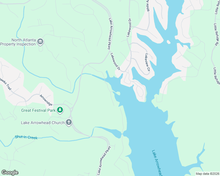 map of restaurants, bars, coffee shops, grocery stores, and more near in Waleska