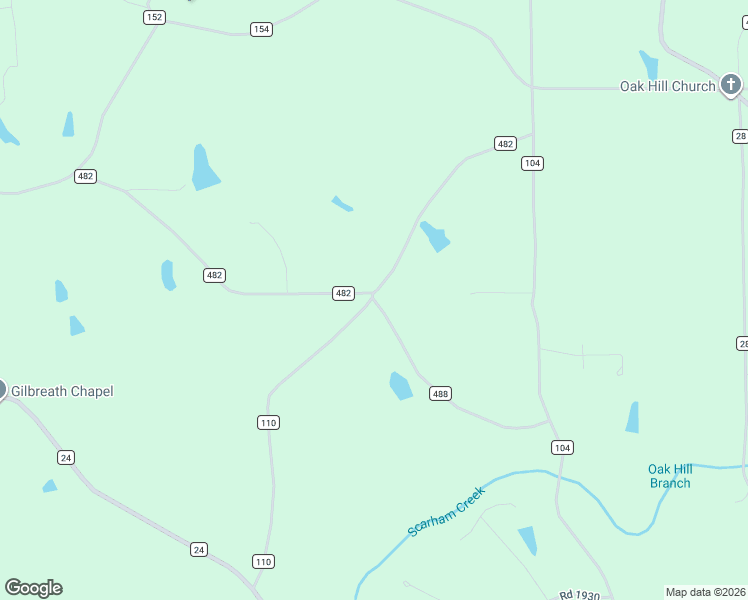 map of restaurants, bars, coffee shops, grocery stores, and more near 249 County Road 488 in Crossville