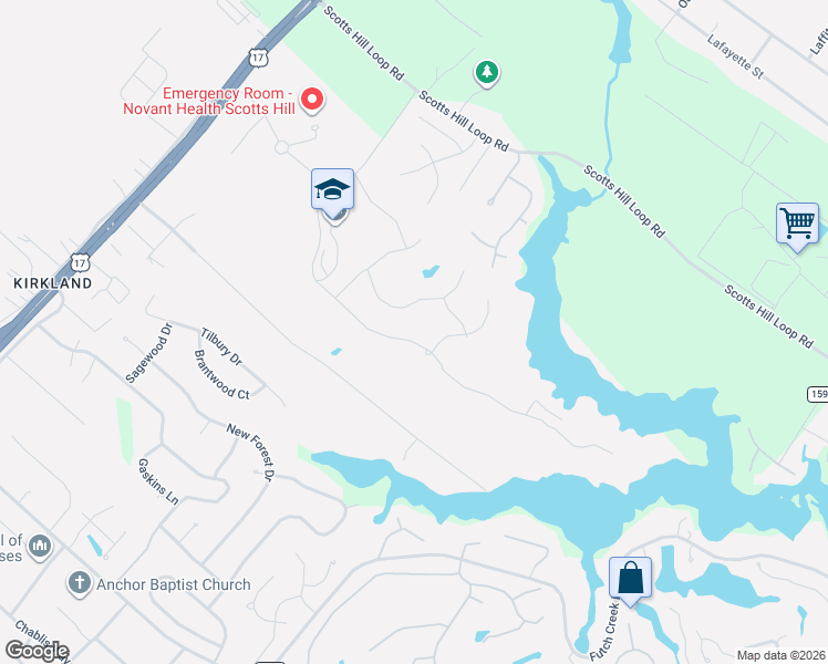 map of restaurants, bars, coffee shops, grocery stores, and more near 507 Creekwood Road in Wilmington