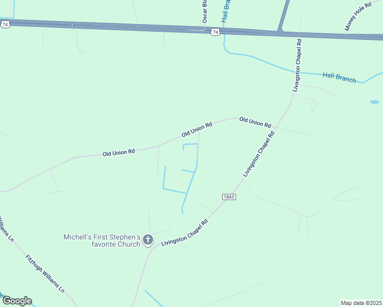 map of restaurants, bars, coffee shops, grocery stores, and more near 1180 Old Union Road in Delco