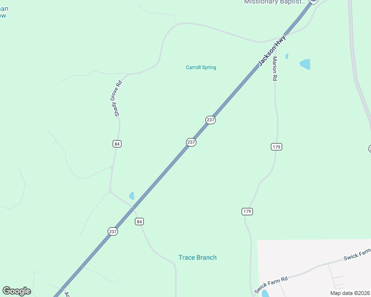map of restaurants, bars, coffee shops, grocery stores, and more near 1307 Highway 237 in Phil Campbell