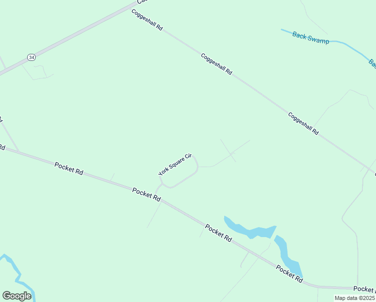 map of restaurants, bars, coffee shops, grocery stores, and more near 1516 York Square Circle in Darlington