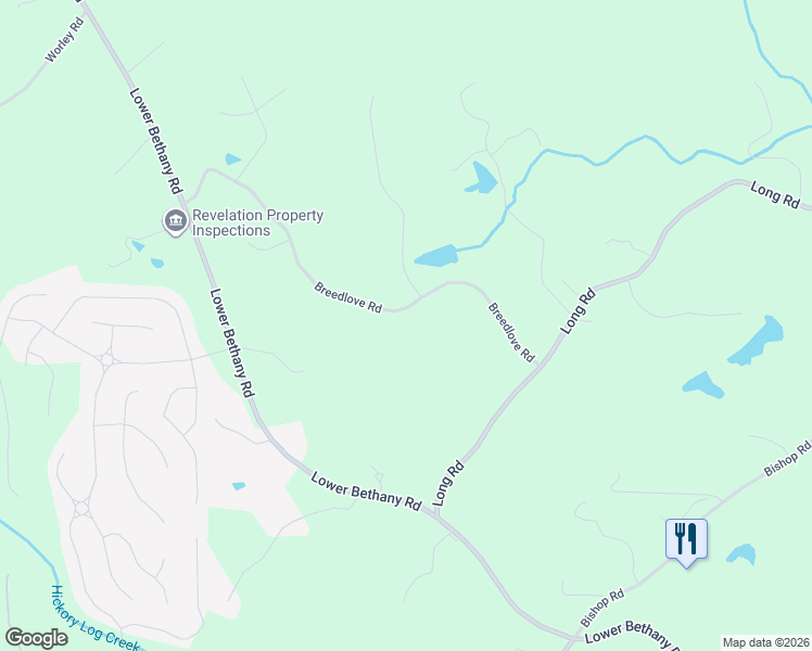map of restaurants, bars, coffee shops, grocery stores, and more near 760 Breedlove Road in Ball Ground