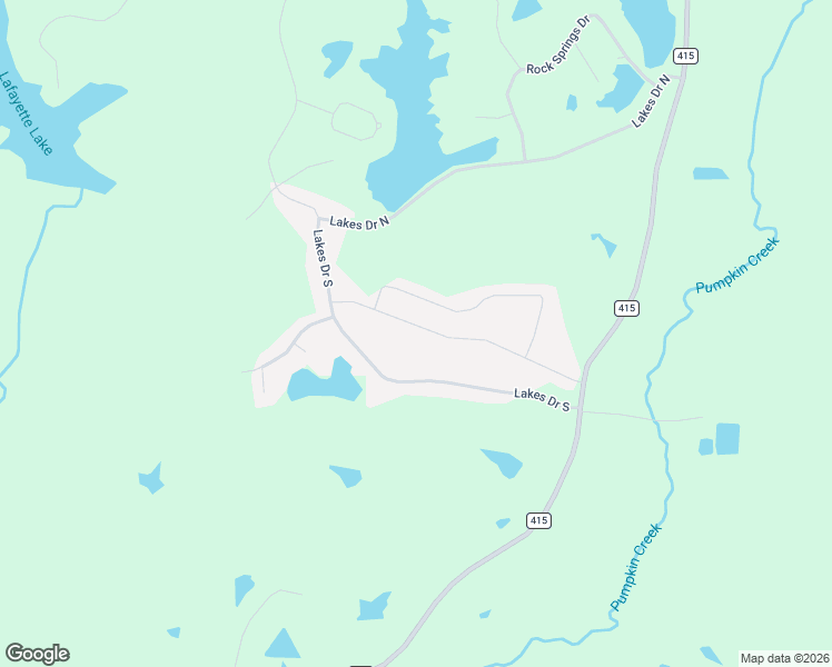map of restaurants, bars, coffee shops, grocery stores, and more near 118 Lakes Drive South in Oxford