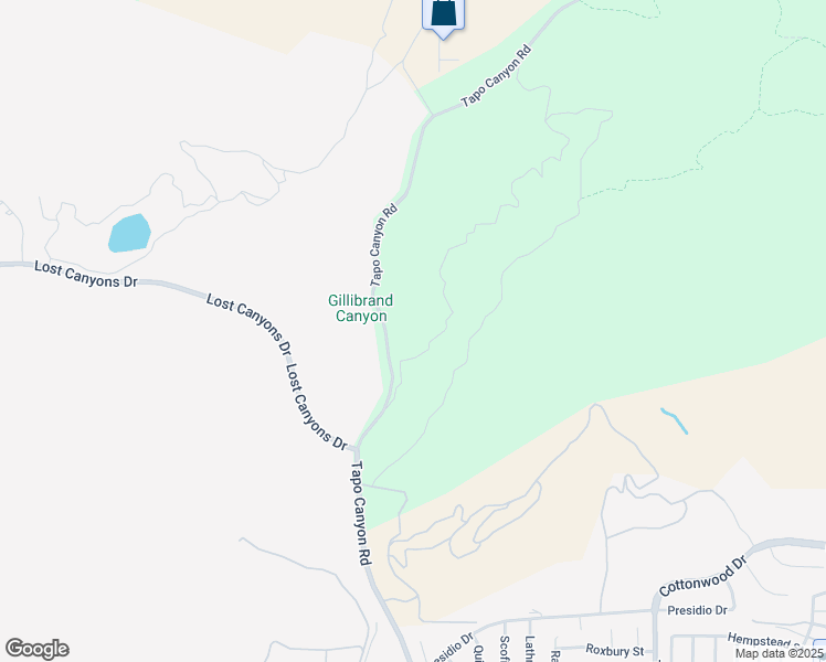 map of restaurants, bars, coffee shops, grocery stores, and more near 4110 Tapo Canyon Road in Simi Valley