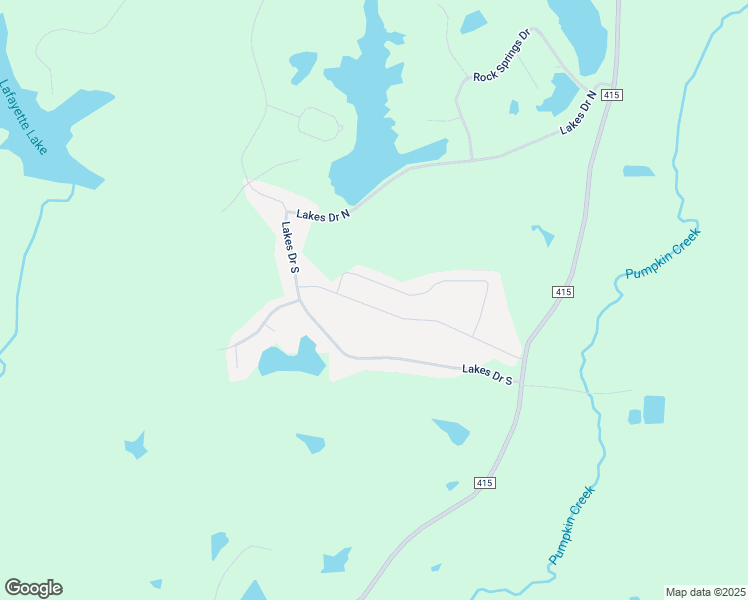 map of restaurants, bars, coffee shops, grocery stores, and more near 118 Lakes Drive South in Oxford