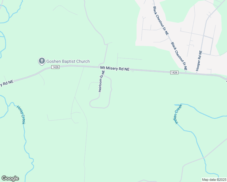 map of restaurants, bars, coffee shops, grocery stores, and more near 8453 Heirloom Drive Northeast in Leland