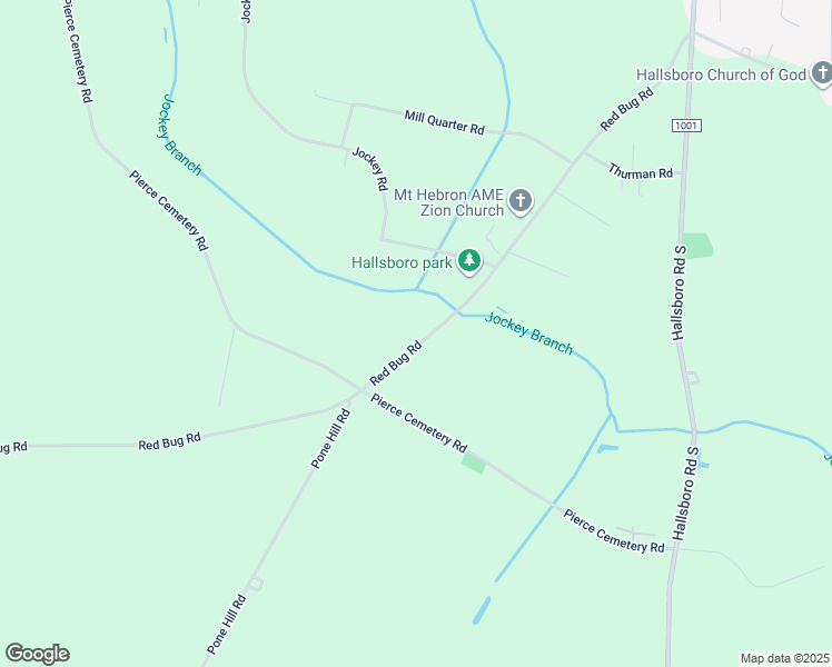 map of restaurants, bars, coffee shops, grocery stores, and more near 922 Red Bug Road in Hallsboro