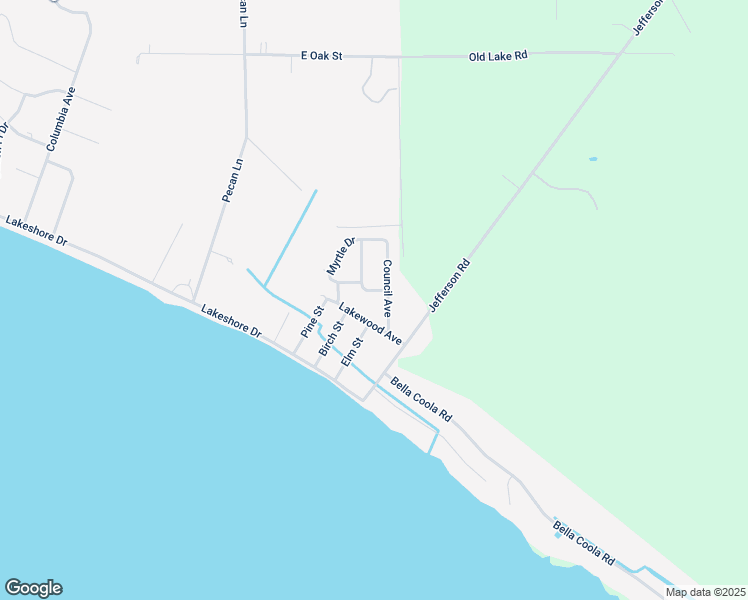 map of restaurants, bars, coffee shops, grocery stores, and more near 900 Council Avenue in Lake Waccamaw
