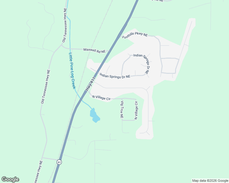 map of restaurants, bars, coffee shops, grocery stores, and more near 23 Indian Hills Drive in Rydal