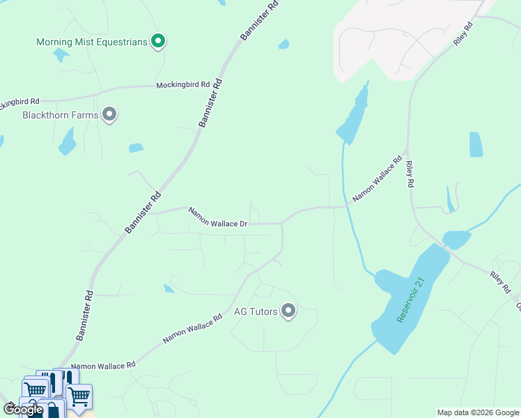 map of restaurants, bars, coffee shops, grocery stores, and more near 6335 Namon Wallace Road in Cumming