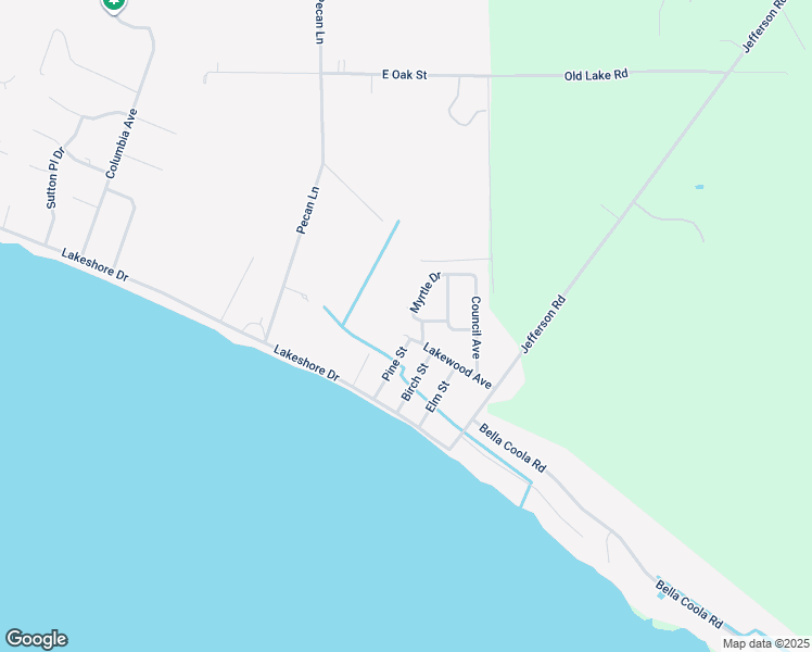 map of restaurants, bars, coffee shops, grocery stores, and more near 804 Myrtle Drive in Lake Waccamaw