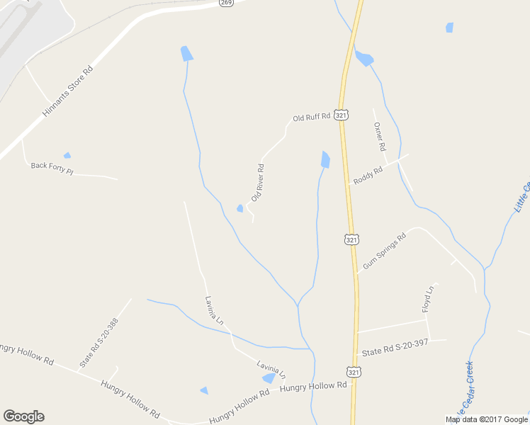 map of restaurants, bars, coffee shops, grocery stores, and more near 451 Old Ruff Road in Winnsboro