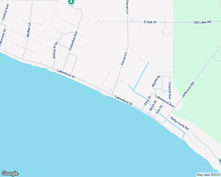 map of restaurants, bars, coffee shops, grocery stores, and more near 1404 Lakeshore Drive in Lake Waccamaw