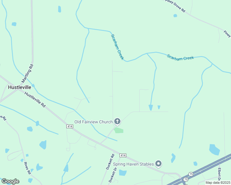 map of restaurants, bars, coffee shops, grocery stores, and more near 280 Fairview Estate Road in Albertville