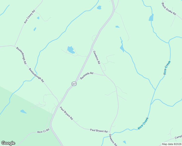 map of restaurants, bars, coffee shops, grocery stores, and more near Bartheda Road in Franklin County