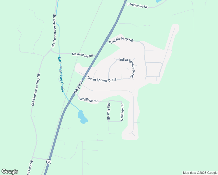 map of restaurants, bars, coffee shops, grocery stores, and more near 29 Indian Hills Drive in Rydal