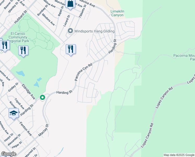 map of restaurants, bars, coffee shops, grocery stores, and more near 13149 Alta Vista Way in Los Angeles