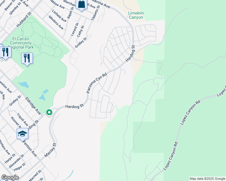 map of restaurants, bars, coffee shops, grocery stores, and more near 13149 Alta Vista Way in Los Angeles