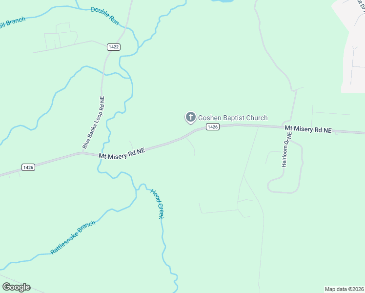 map of restaurants, bars, coffee shops, grocery stores, and more near 4169 Mount Misery Road Northeast in Leland