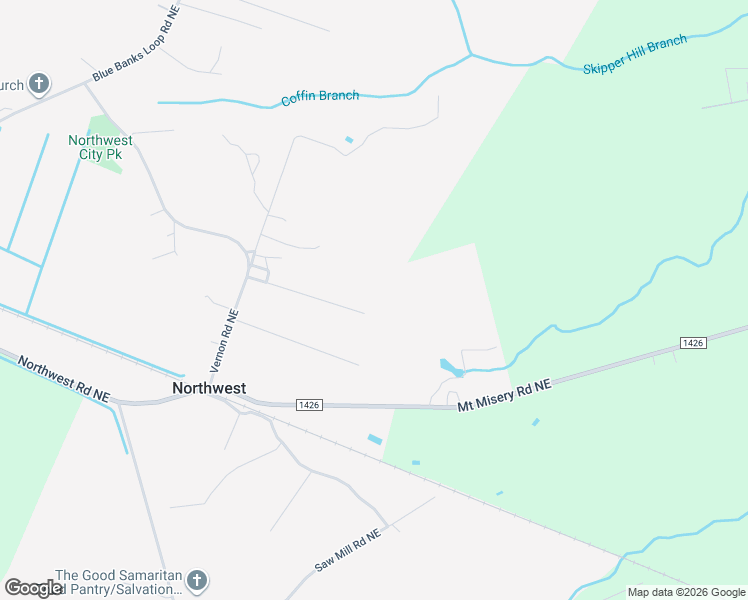 map of restaurants, bars, coffee shops, grocery stores, and more near 4501 Grants Way Northeast in Leland