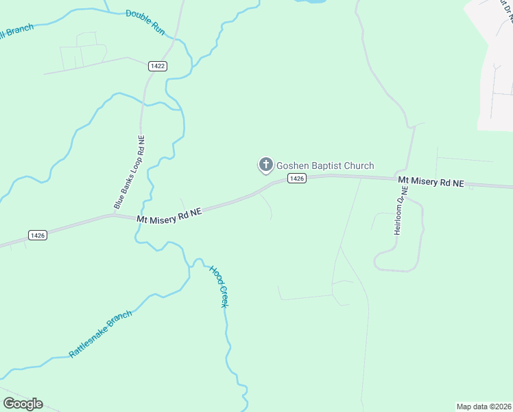 map of restaurants, bars, coffee shops, grocery stores, and more near 4169 Mount Misery Road Northeast in Leland