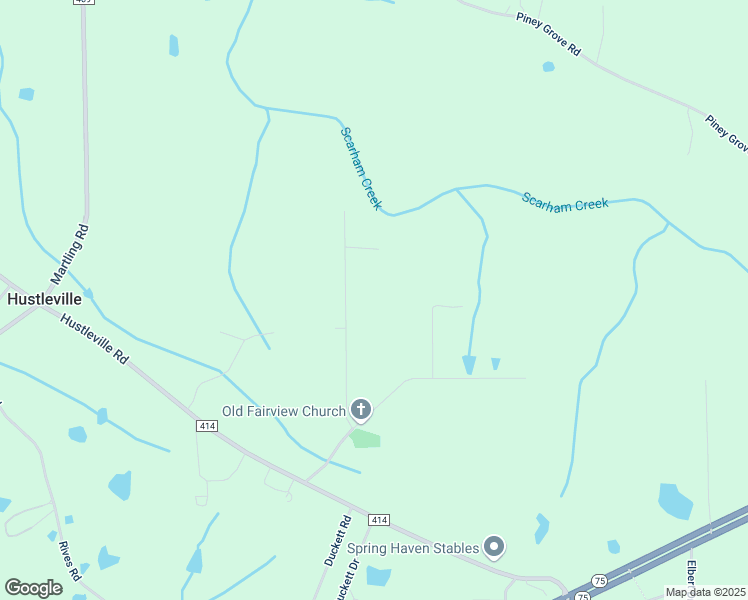 map of restaurants, bars, coffee shops, grocery stores, and more near 280 Fairview Estate Road in Albertville