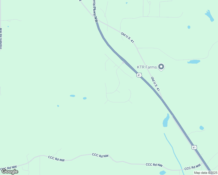 map of restaurants, bars, coffee shops, grocery stores, and more near 17 Rocky Mountain Pass in Adairsville