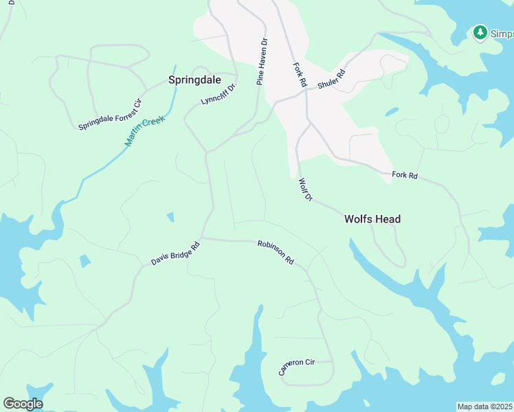 map of restaurants, bars, coffee shops, grocery stores, and more near 3550 Dockside Shores Drive in Gainesville