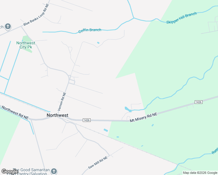 map of restaurants, bars, coffee shops, grocery stores, and more near 4501 Grants Way Northeast in Leland