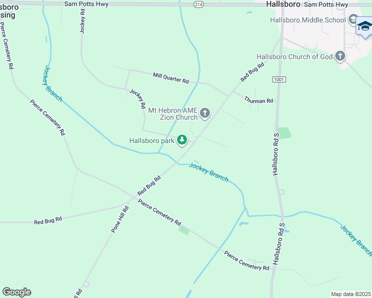 map of restaurants, bars, coffee shops, grocery stores, and more near 716 Red Bug Road in Hallsboro