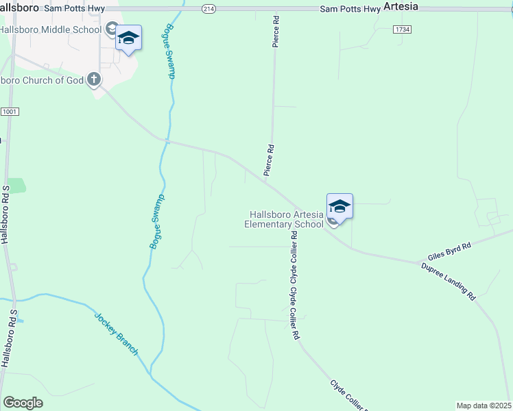map of restaurants, bars, coffee shops, grocery stores, and more near 72 Mae Tokie Lane in Hallsboro