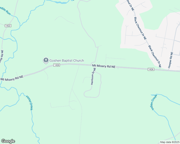 map of restaurants, bars, coffee shops, grocery stores, and more near 8676 Heirloom Drive Northeast in Leland