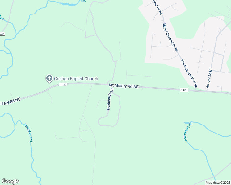 map of restaurants, bars, coffee shops, grocery stores, and more near 8385 Heirloom Drive Northeast in Leland