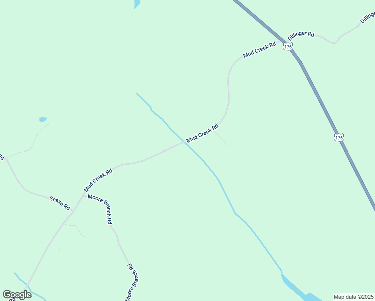 map of restaurants, bars, coffee shops, grocery stores, and more near 1616 Mud Creek Road in Newberry